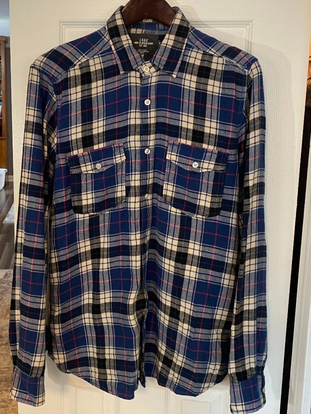 L.O.G.G. Plaid Flannel Shirt